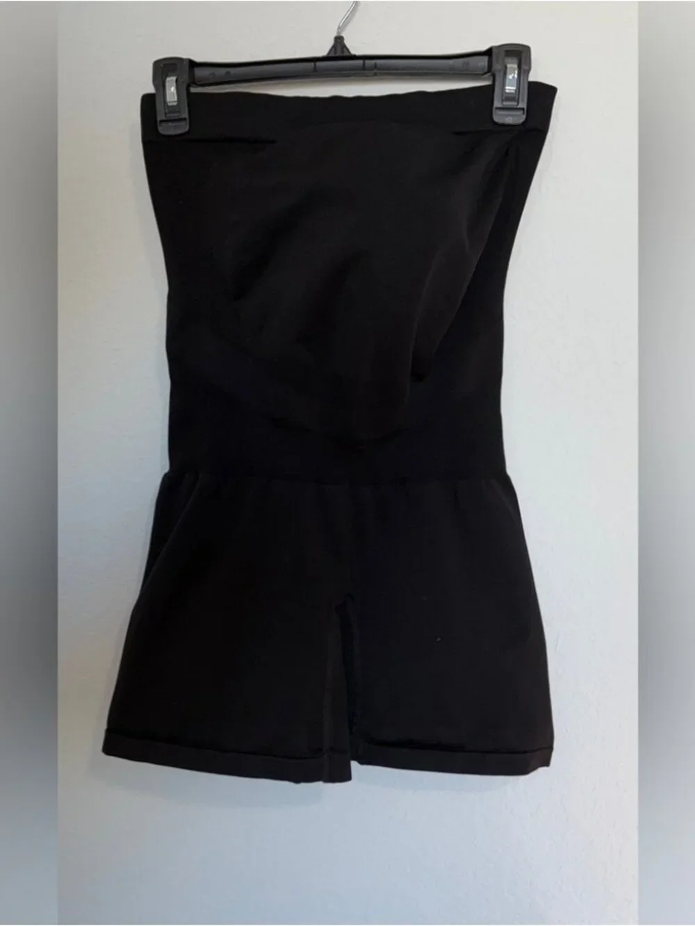 Black Maternity Bike Shorts